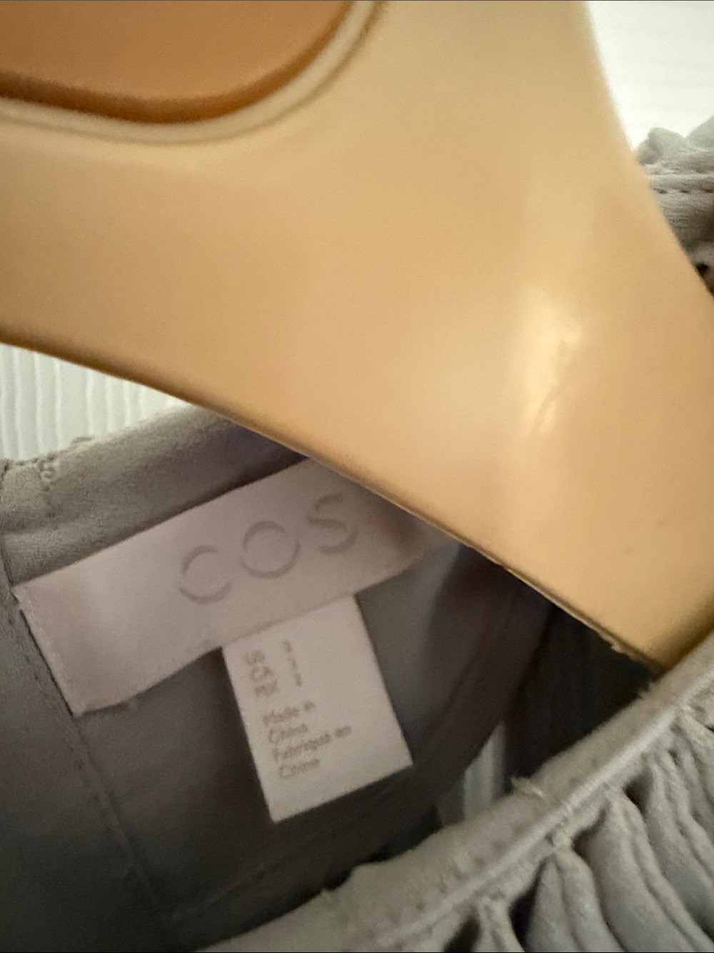 COS Pleated Halter Maxi Dress in Light mint green like new - Picture 2 of 4